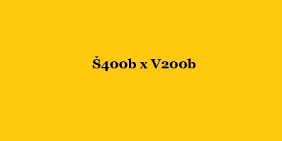 Naladenie veľkosti 002 Š400bxV200b