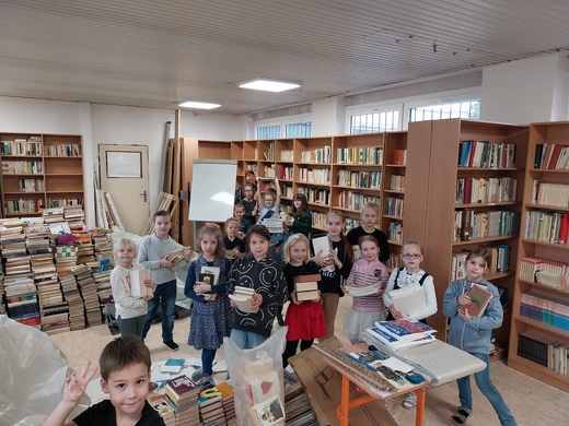 Takto upratujeme v našej UNESCO knižnici